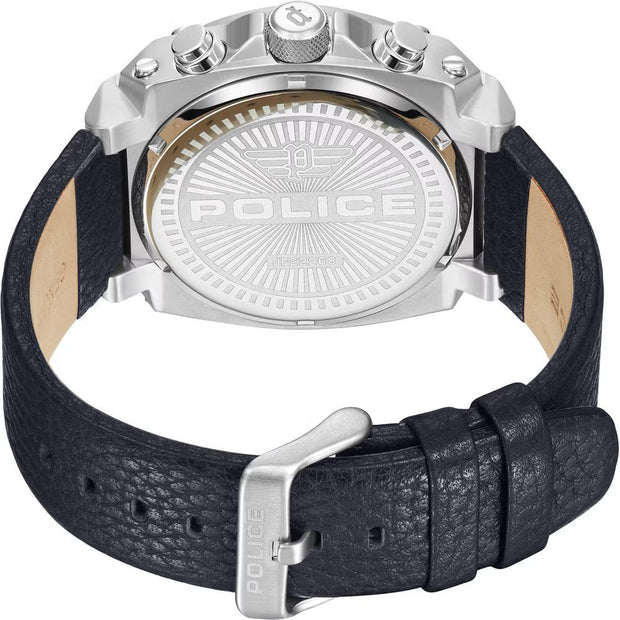 Blue Leather Watch