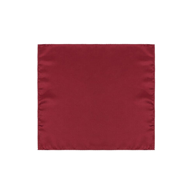 Red Silk Pocket Square