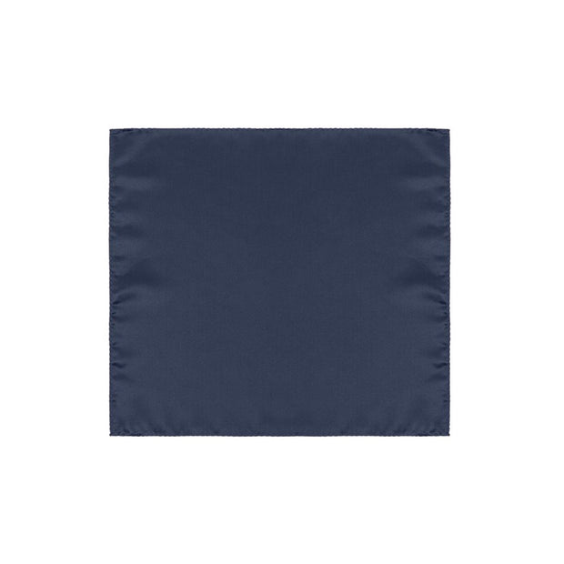 Blue Silk Pocket Square