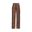 Brown Cotton Jeans & Pant