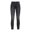 Black Cotton Jeans & Pant