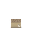 Beige Calf Leather Bos Taurus Wallet