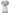 White Padded Balconette One Piece Swimwear