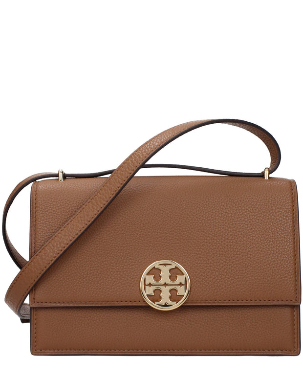 Brown Leather Crossbody Bag