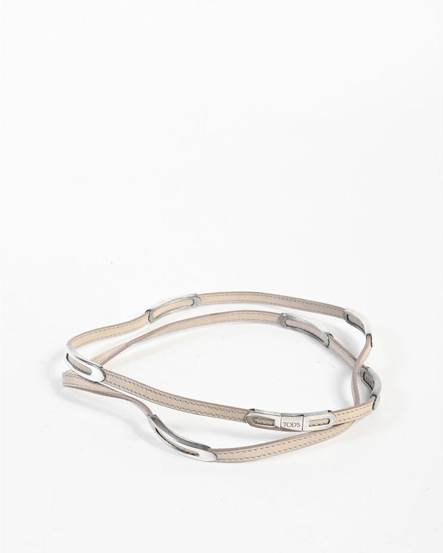 Beige Leather Jewellery