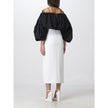 White Polyester Dress