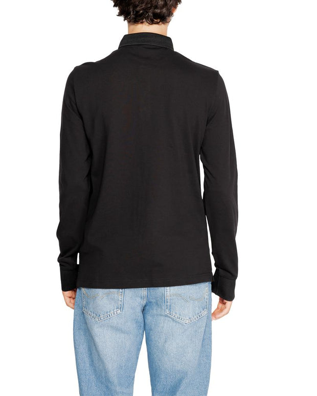 Black Cotton Long Sleeve