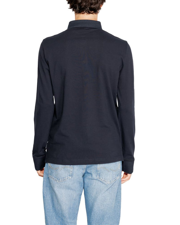 Blue Cotton Long Sleeve