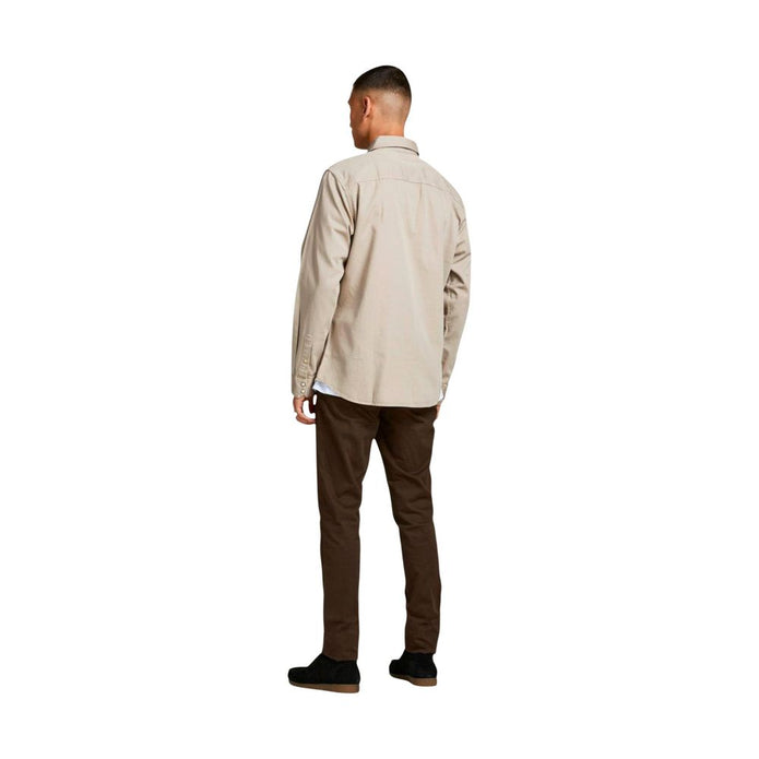Beige Jeans Shirt