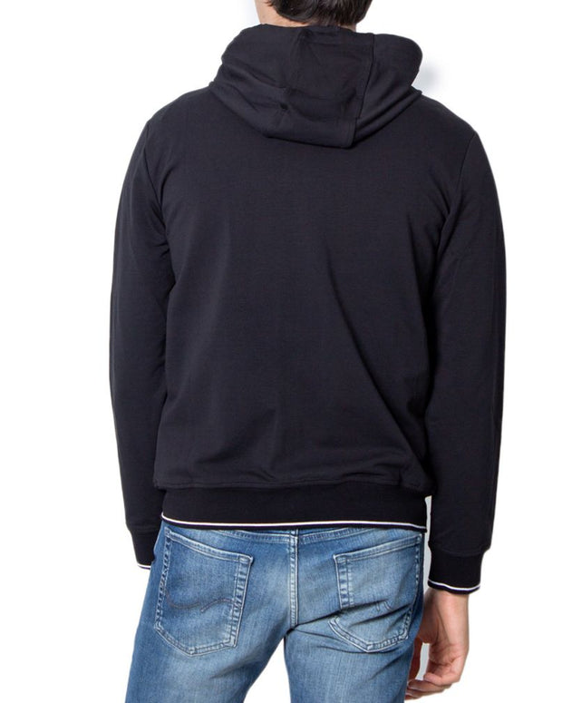 Black Cotton Hoody