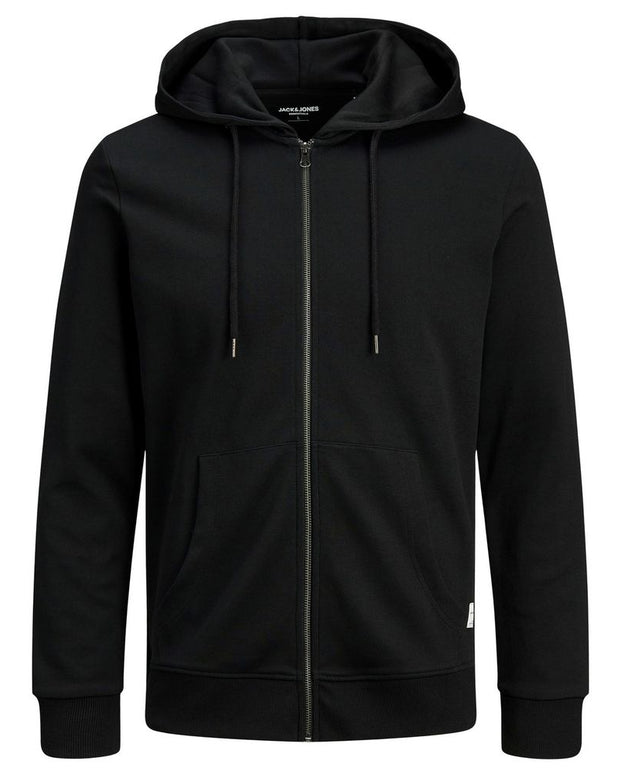 Black Cotton Hoodie
