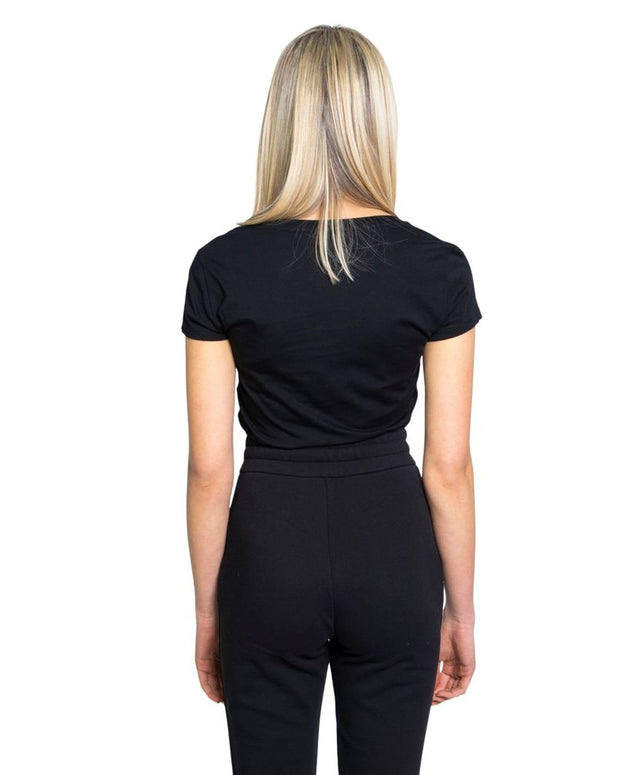 Black Cotton T-Shirt