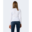 White Cotton Long Sleeve