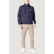 Blue Polyester Shell Jacket