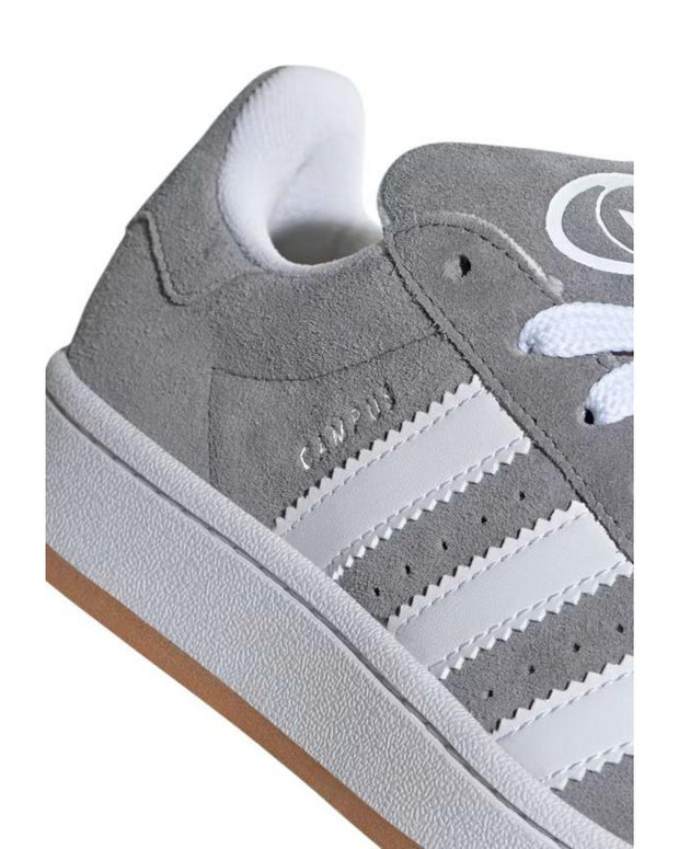 Gray Leather Sneaker