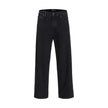 Black Cotton Relaxed Fit Jeans