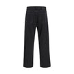 Black Cotton Relaxed Fit Jeans