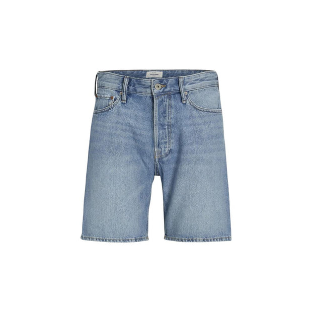 Blue Cotton Bermuda