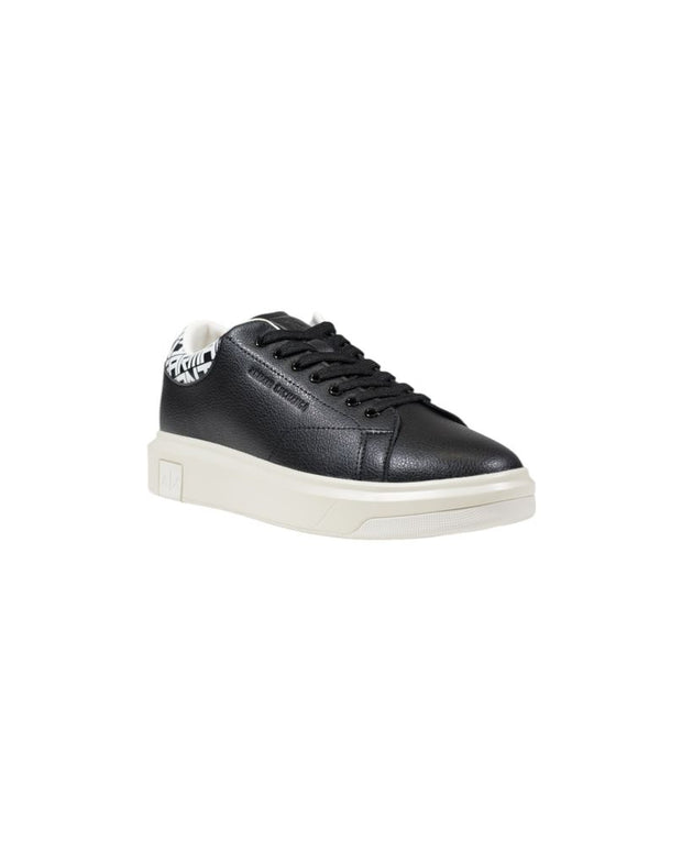 Black And White Leather Sneaker