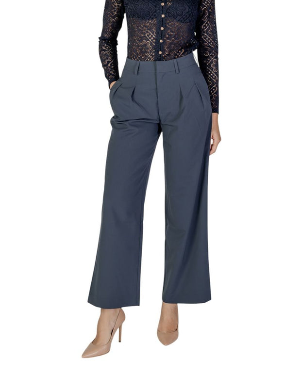 Gray Recycled Polyester Pant