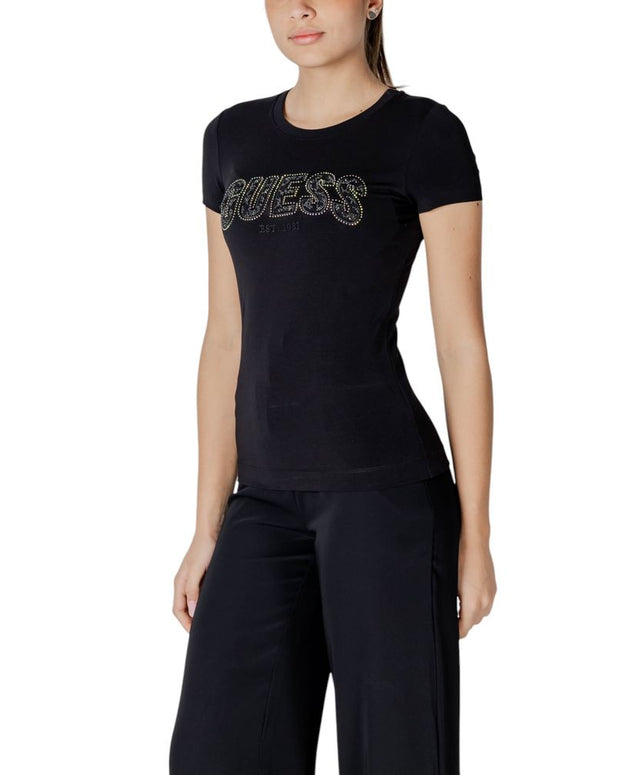Black Cotton T-Shirt