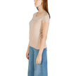 Beige Cotton T-Shirt