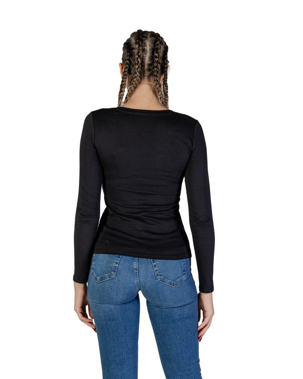 Black Cotton Long Sleeve
