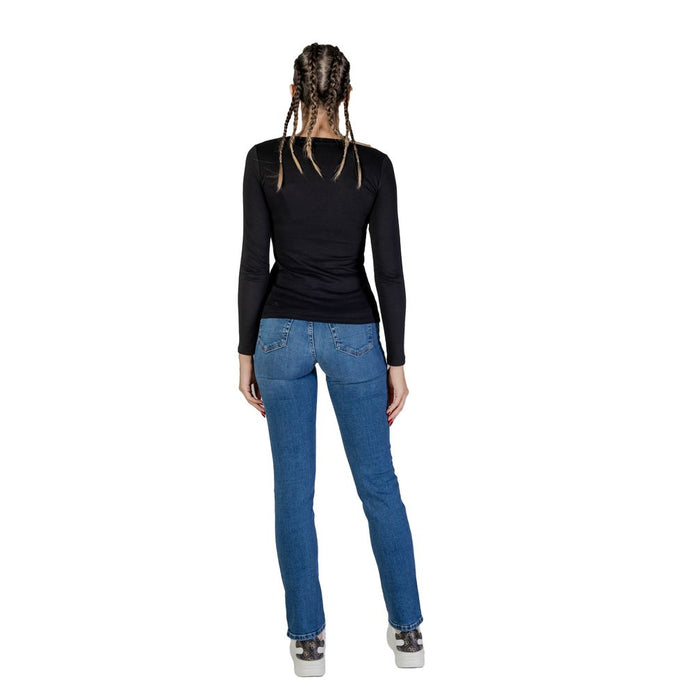 Black Cotton Long Sleeve