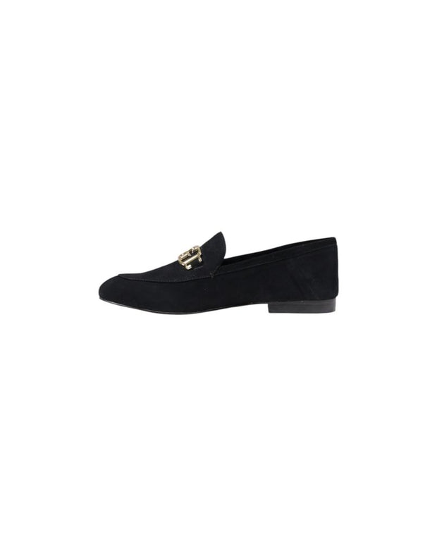 Black Leather Platform
