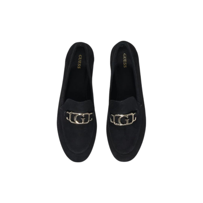 Black Leather Platform