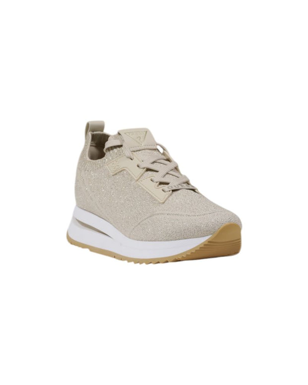 Beige Polyester Sneaker