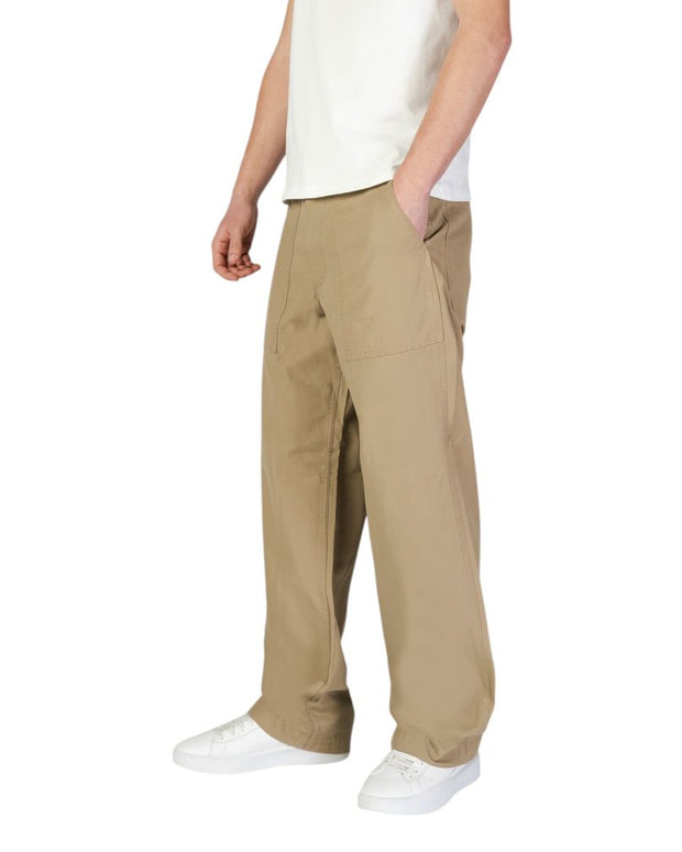 Beige Cotton Pant