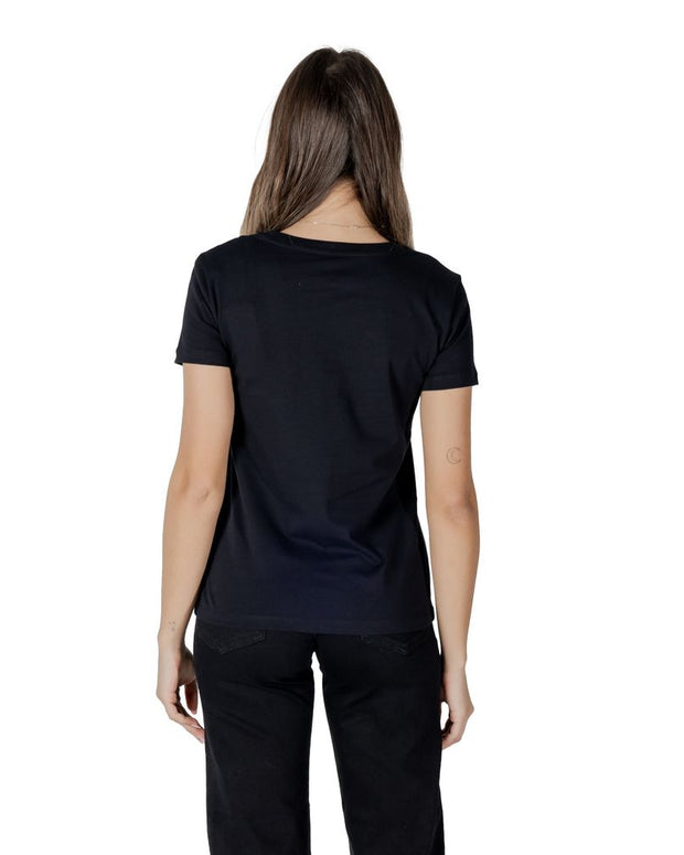 Black Cotton T-Shirt