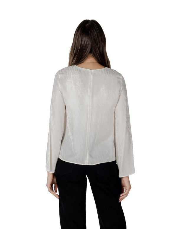 Cream Viscose Blouse