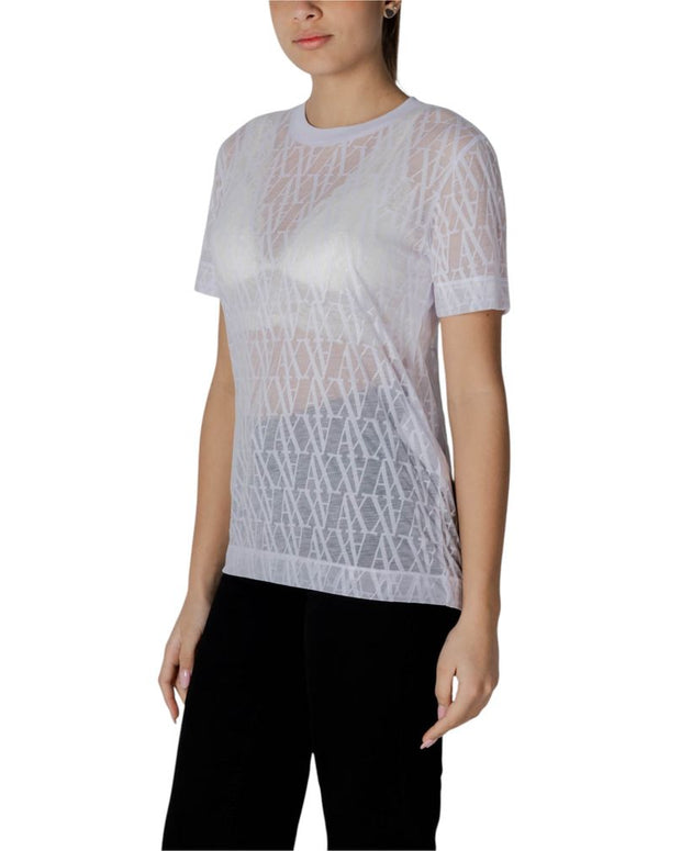 White Polyester T-Shirt
