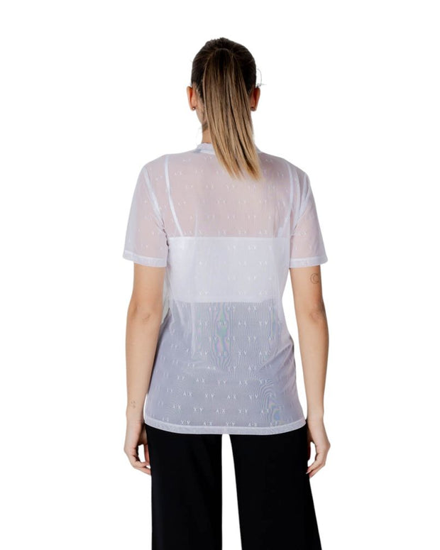 White Polyamide T-Shirt