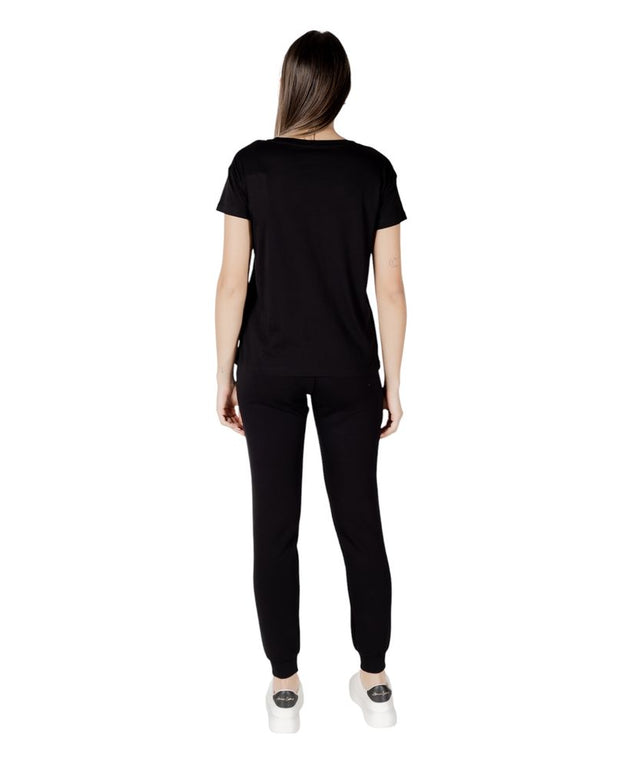 Black Cotton T-Shirt