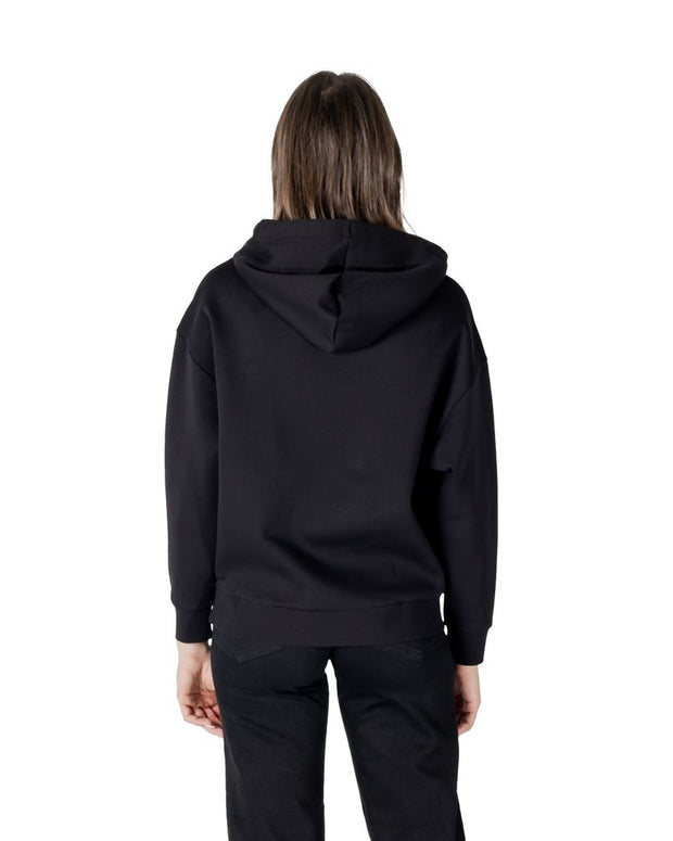 Black Cotton Hoody