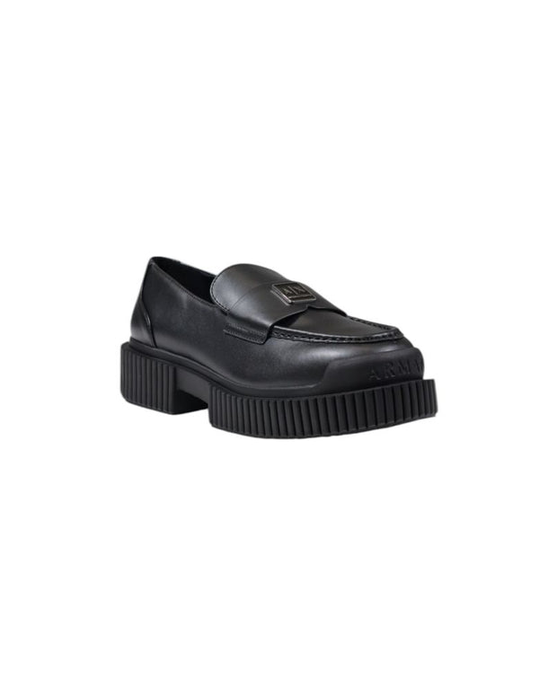 Black Leather Platform