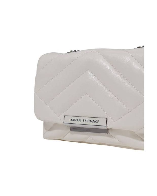 White Polyester Handbag