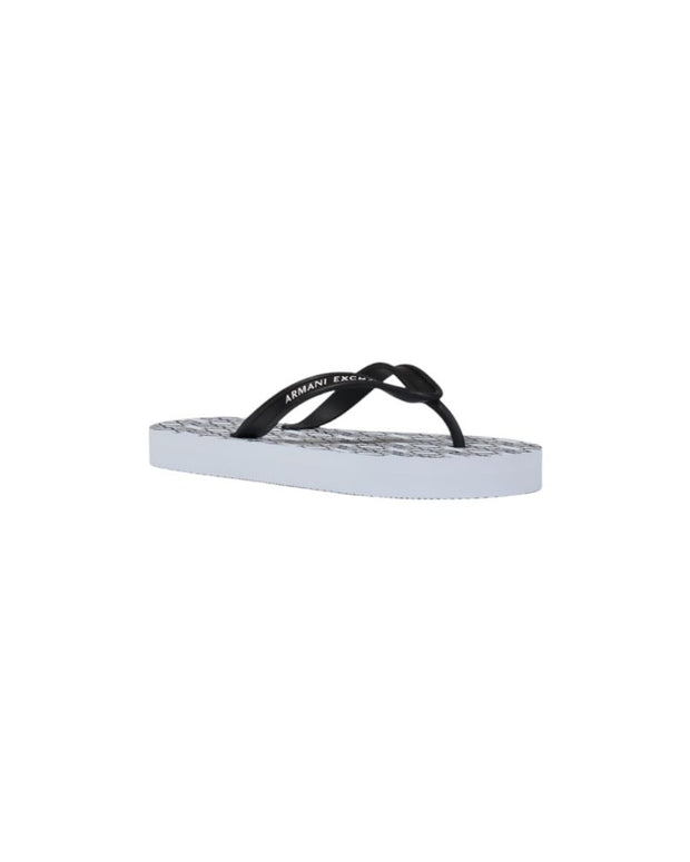 White Rubber Flip-Flop Sandal