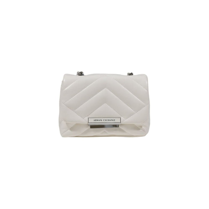 White Polyester Handbag