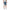 Blue Polyester Bermuda Shorts