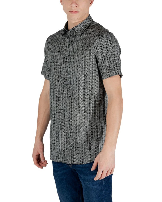 Black Cotton Shortsleeve