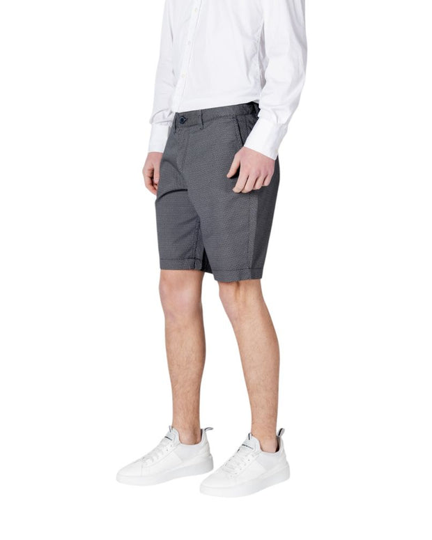 Blue Cotton Short
