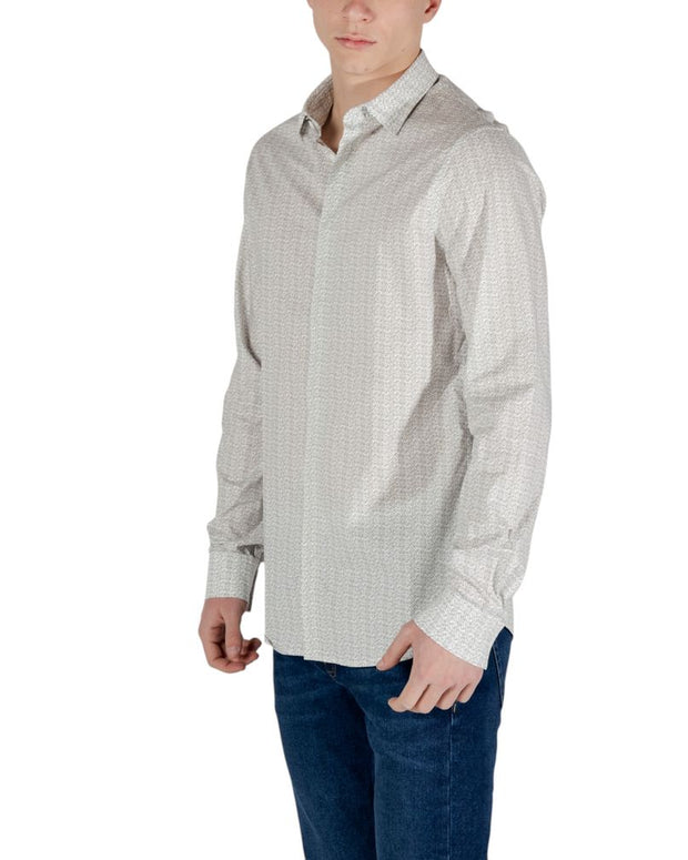 Cream Cotton Shirt