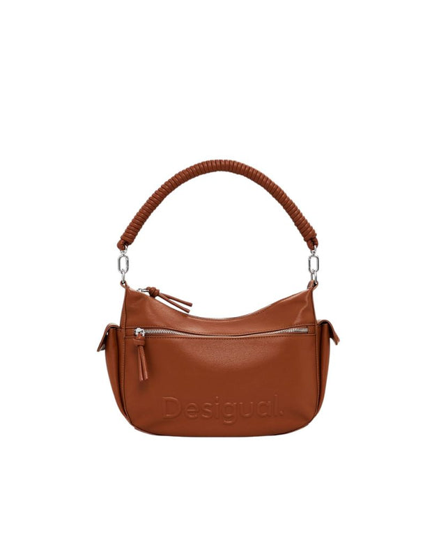 Brown Polyethylene Handbag