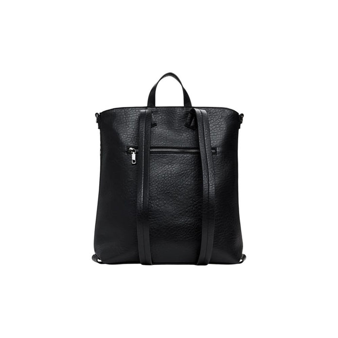 Black Polyethylene Backpack