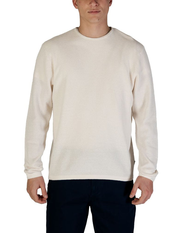 White Cotton Sweatshirt