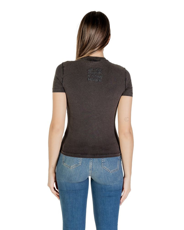 Black Cotton T-Shirt